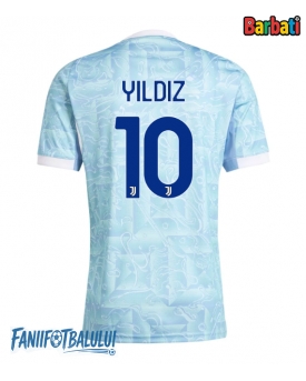 Juventus Kenan Yildiz #10 Tricou Fotbal Replică 2025-26 Barbati Deplasare